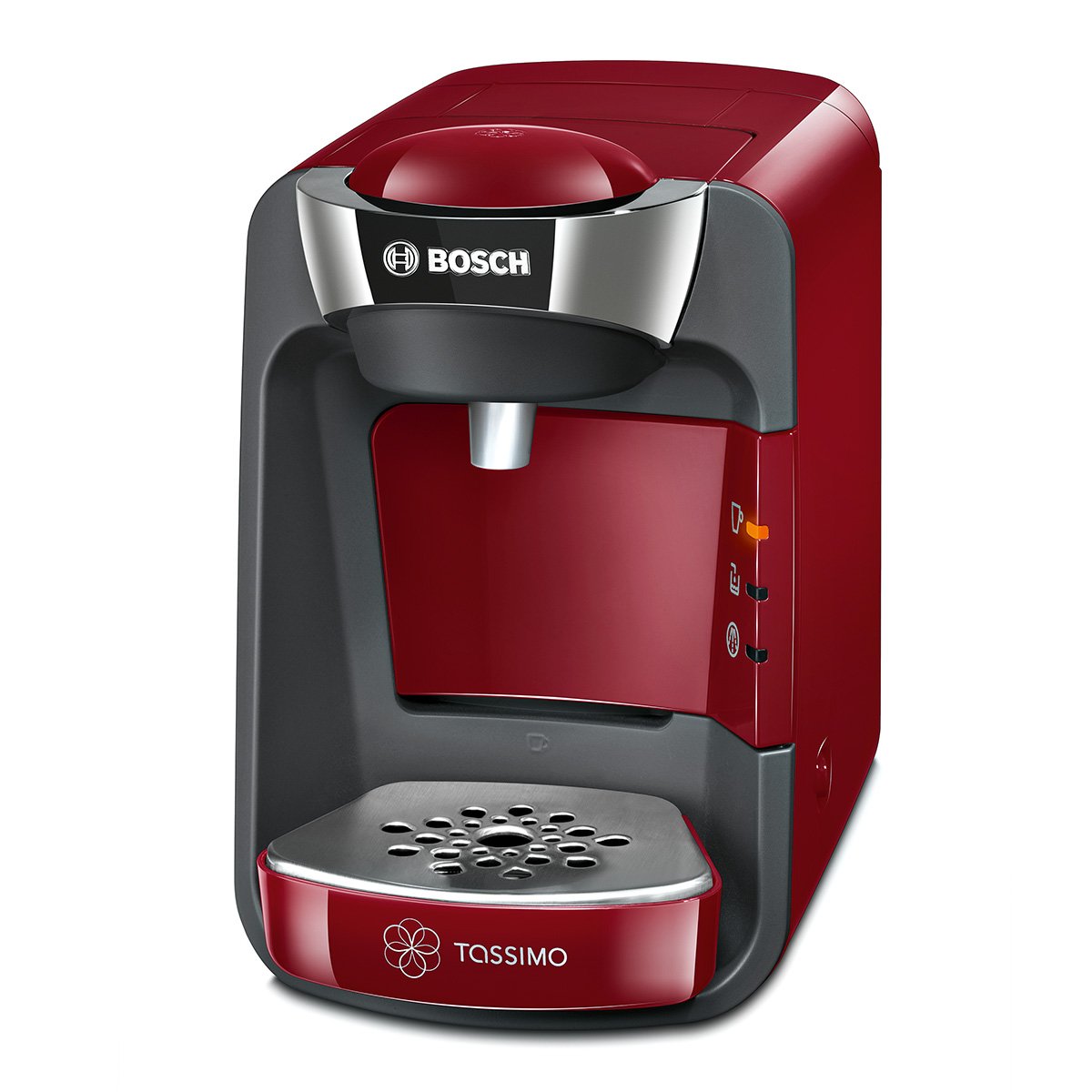 Machine à Café Tassimo Suny, plus de 40 boissons chaudes, OneTouch, TAS3203, Rouge