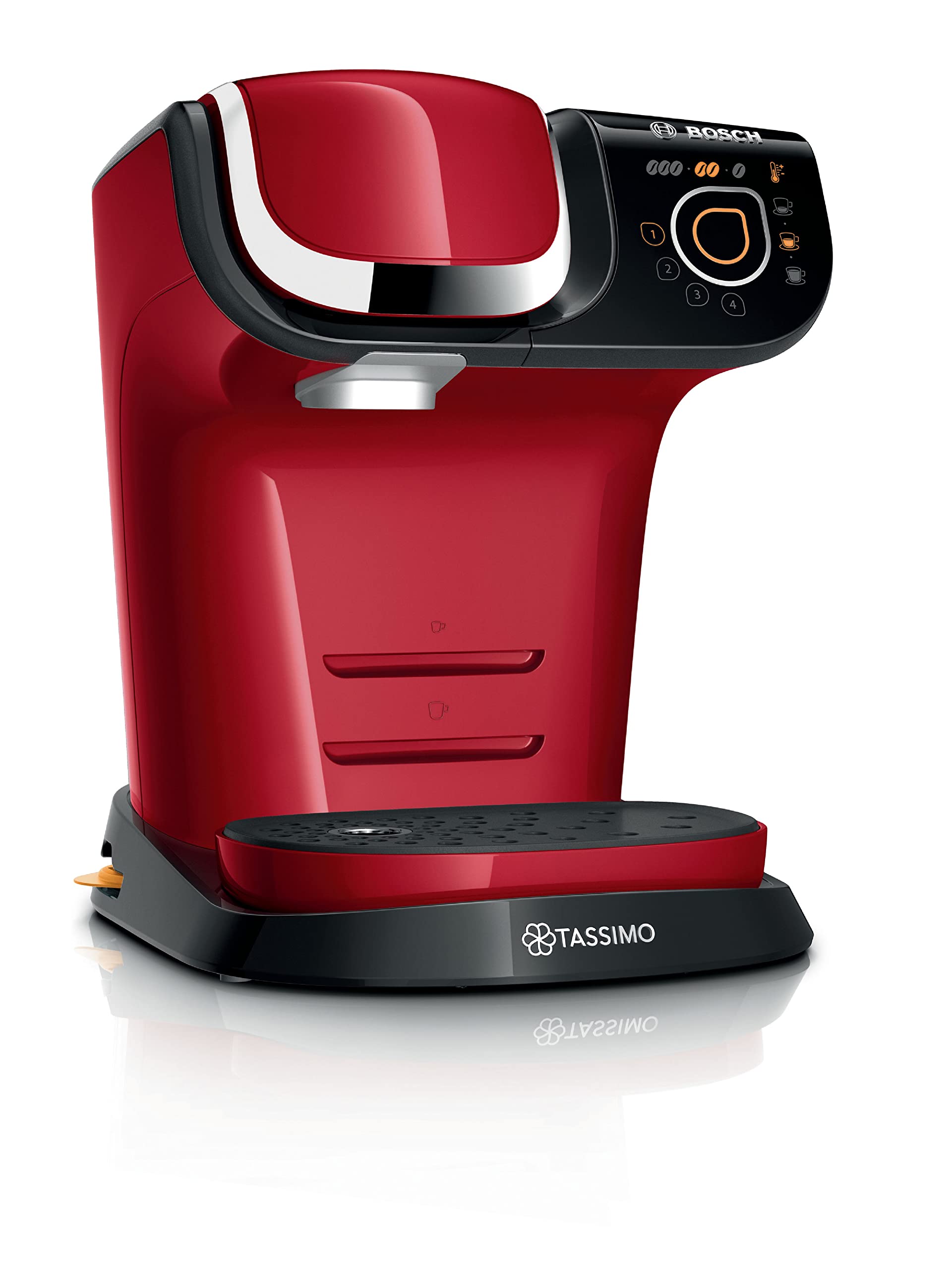 Tassimo My Way Machine à Café, tas6503, plus de 40 boissons chaudes, OneTouch, rouge