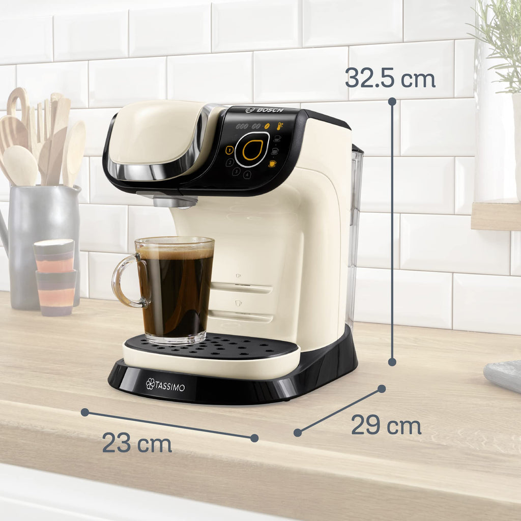 Tassimo My Way Machine à Café, tas 6502, plus de 40 boissons chaudes, OneTouch, Noir