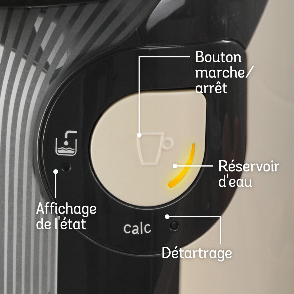 Machine à Café Tassimo Style, OneTouch, cafétière à dosettes, TAS1107, Vanille