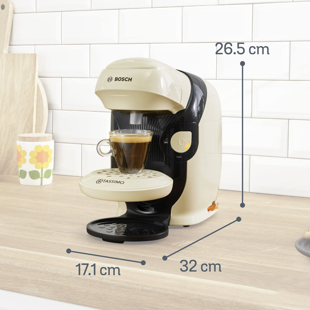 Machine à Café Tassimo Style, OneTouch, cafétière à dosettes, TAS1107, Vanille