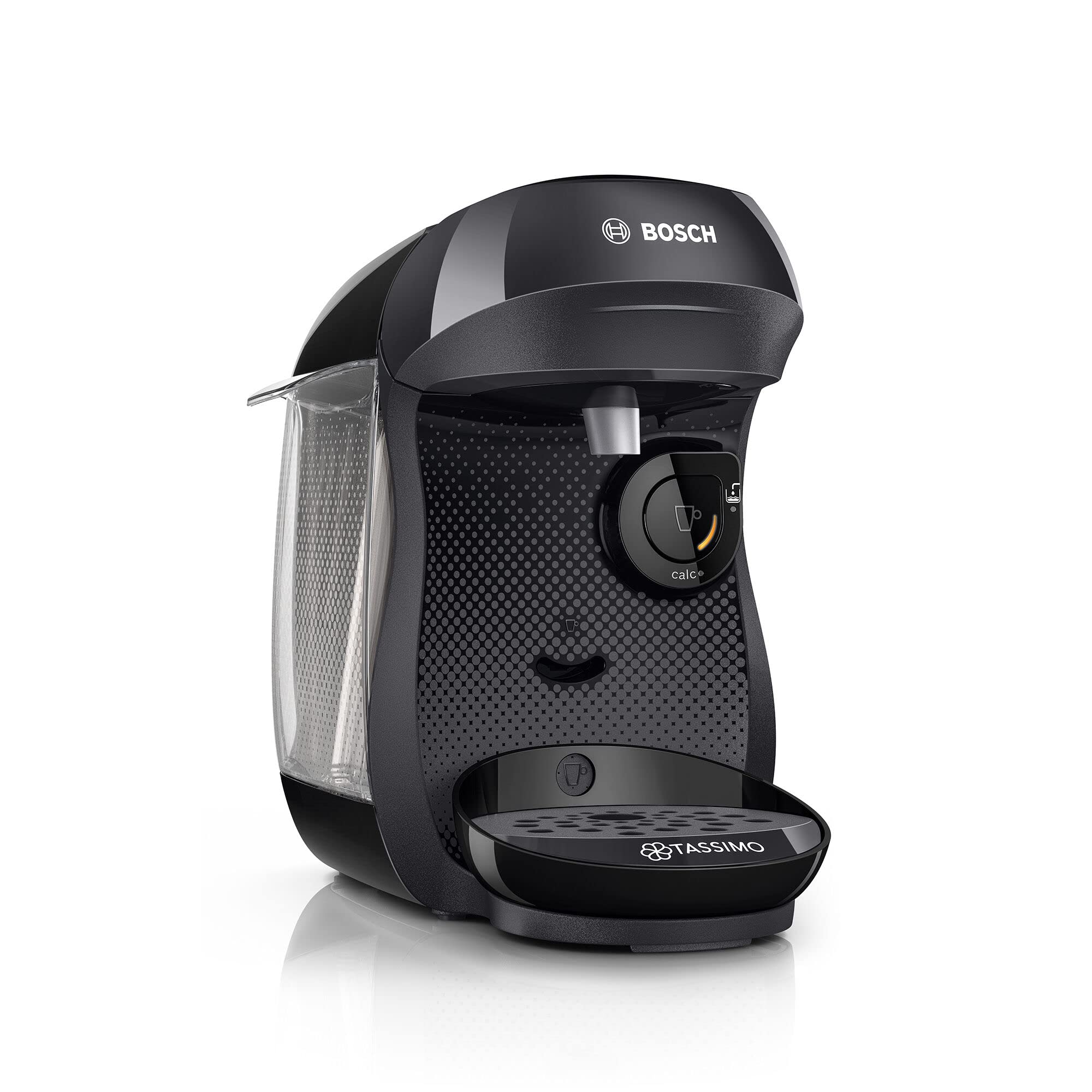 Machine à Café TASSIMO HAPPY, TAS1002N, plus de 40 boissons chaudes, Noir intense