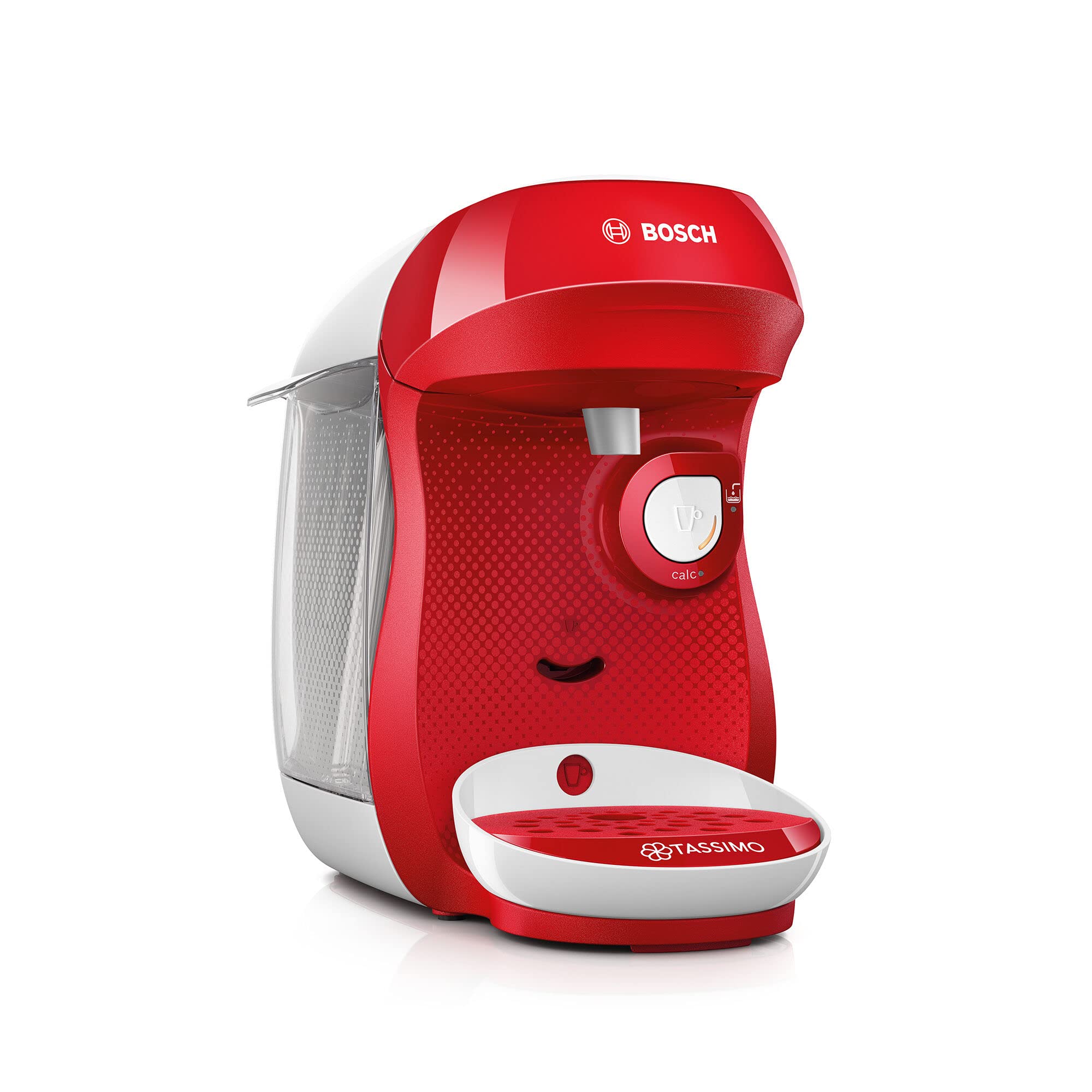 Machine à Café Tassimo Happy, tas1006, OneTouch, Rouge & blanc