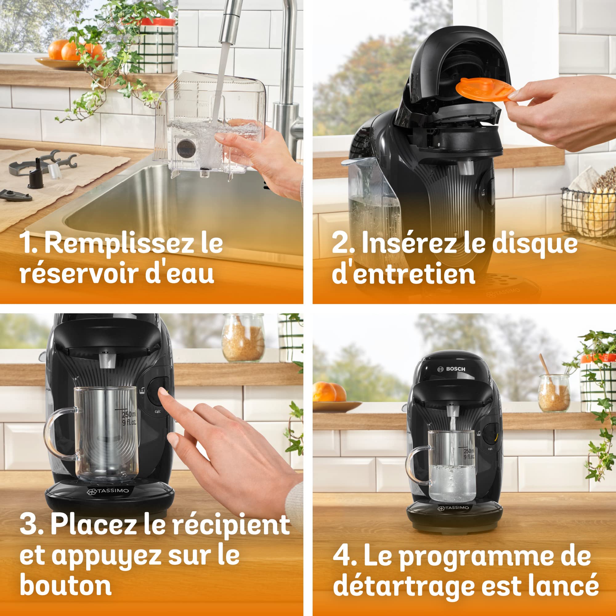 Machine à Café Tassimo Style, TAS1102, Intellibrew, Noir
